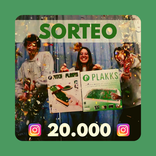 Sorteo de 5 juegos Plakks por superar los 20.000 seguidores en Instagram