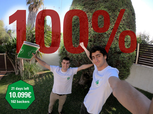 14- ¡El 100% en Kickstarter a falta de 21 días!🚀