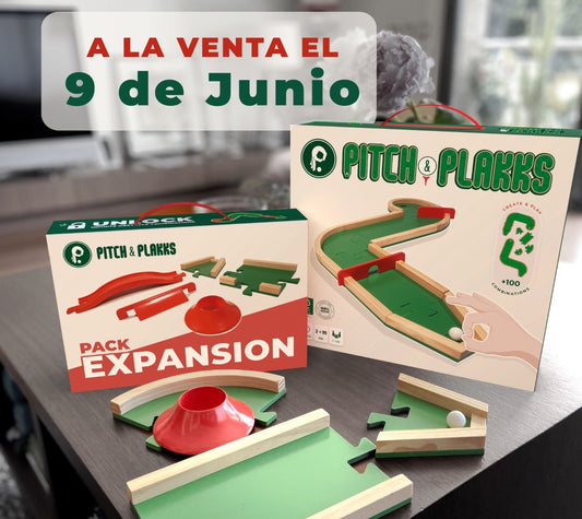 Lanzamiento del nuevo juego de mesa de minigolf Pitch&Plakks el día 9 de Junio