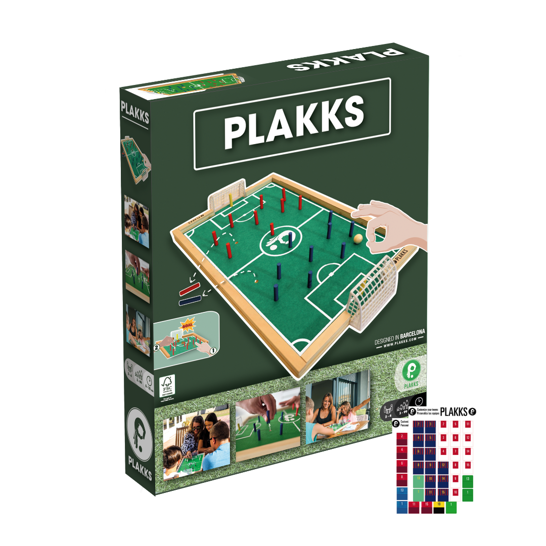 PLAKKS®️ + Equipaciones | Juego de fútbol mesa