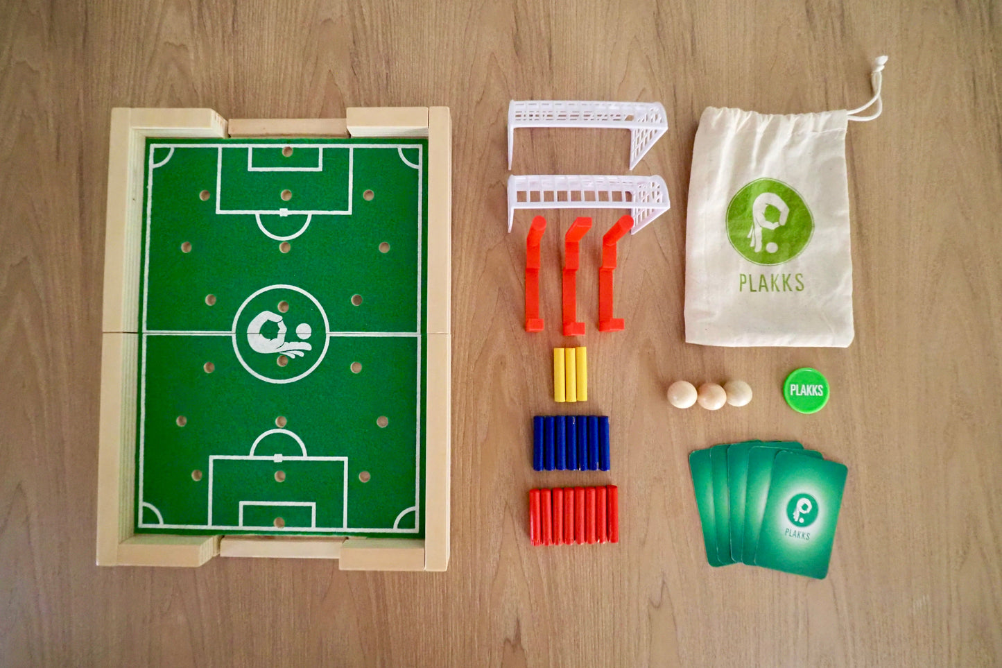 Mini PLAKKS®️ + Equipaciones | Juego de fútbol mesa | Black Friday