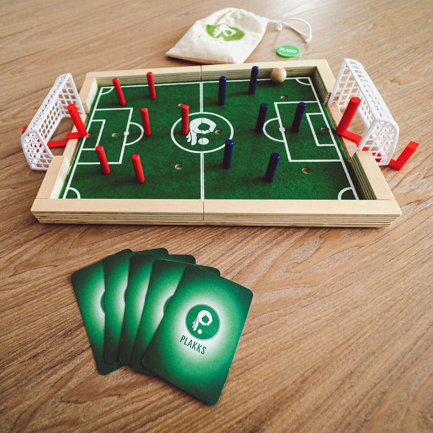 Mini PLAKKS®️ + Equipaciones | Juego de fútbol mesa | Black Friday