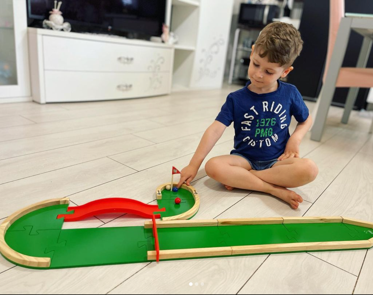 PITCH&PLAKKS®️ + Circuitos | Juego de minigolf mesa