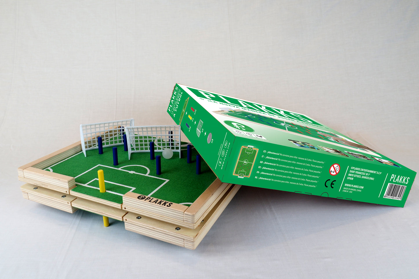 PLAKKS®️ + Equipaciones | Juego de fútbol mesa