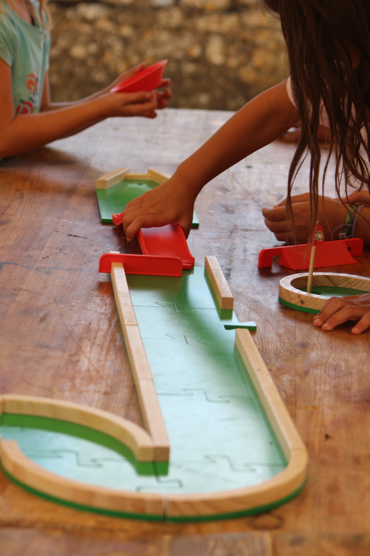 PITCH&PLAKKS®️ + Circuitos | Juego de minigolf mesa