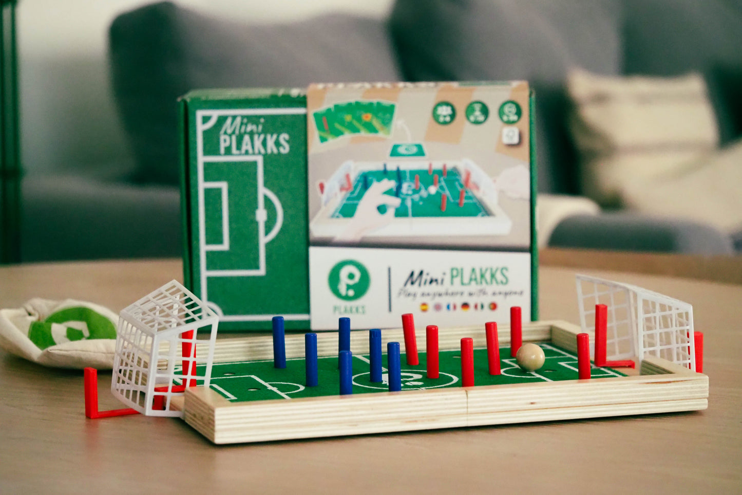 Mini PLAKKS®️ + Equipaciones | Juego de fútbol mesa | Black Friday
