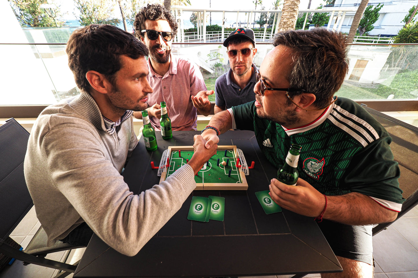 Mini PLAKKS®️ + Equipaciones | Juego de fútbol mesa | Black Friday