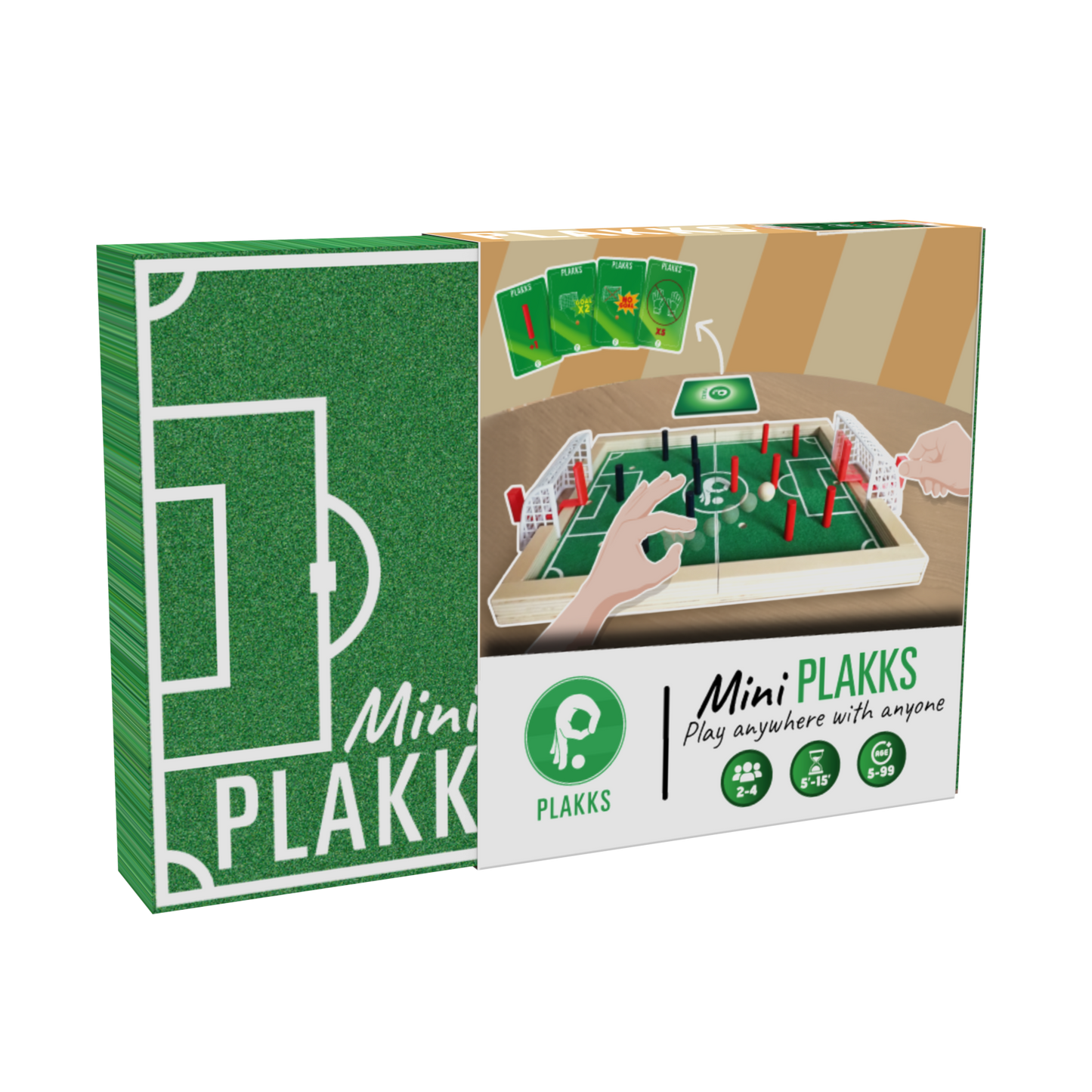 Mini PLAKKS®️ + Equipaciones | Juego de fútbol mesa | Black Friday