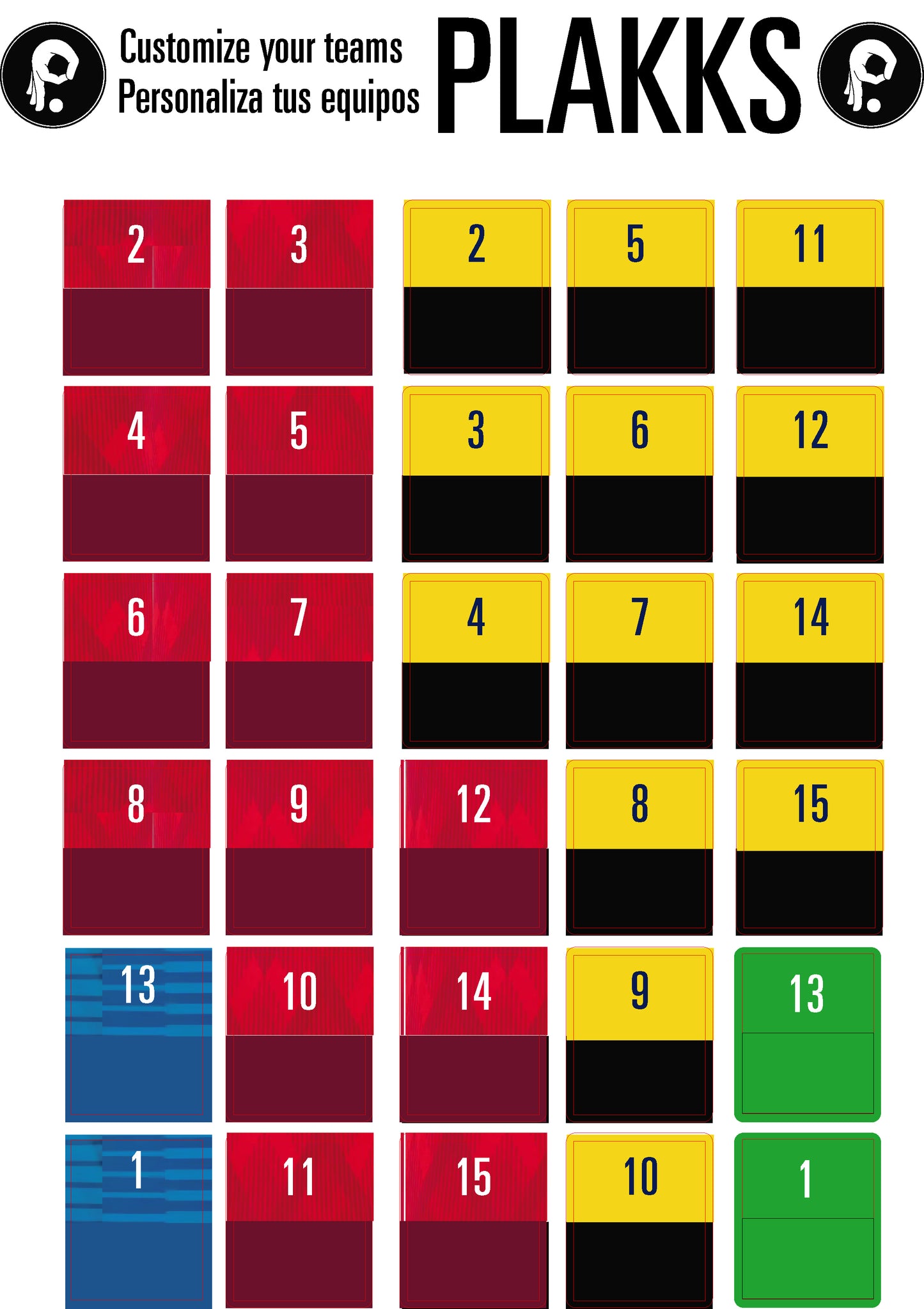 EQUIPACIONES - TEAM SHIRTS