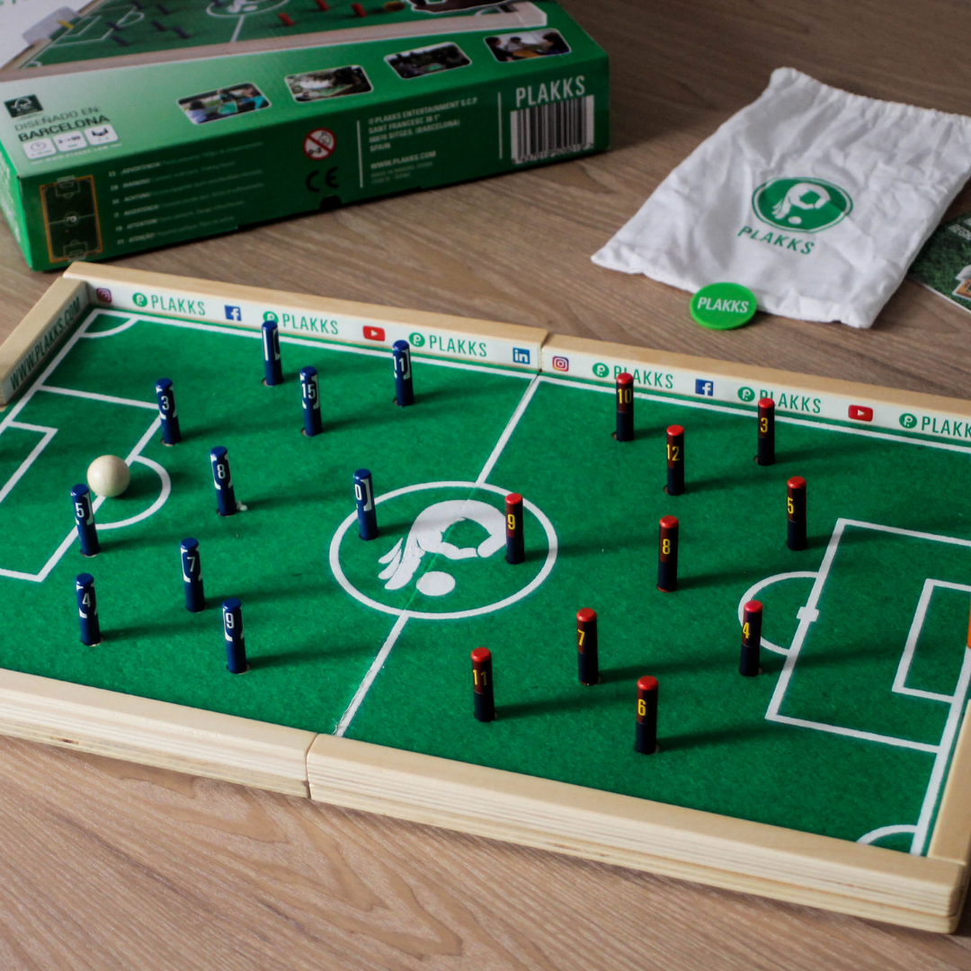 PLAKKS®️ + Equipaciones | Juego de fútbol mesa