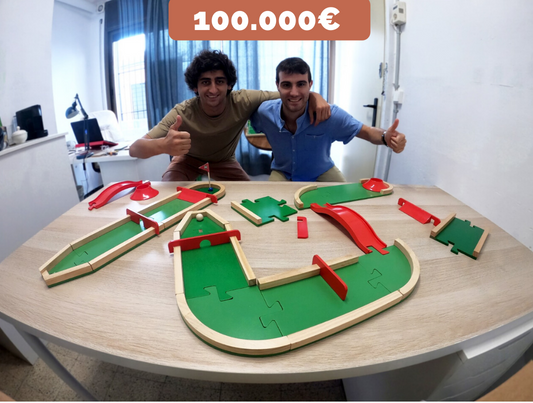 Superamos los 100.000€ de financiación con el nuevo juego de mesa Pitch&Plakks
