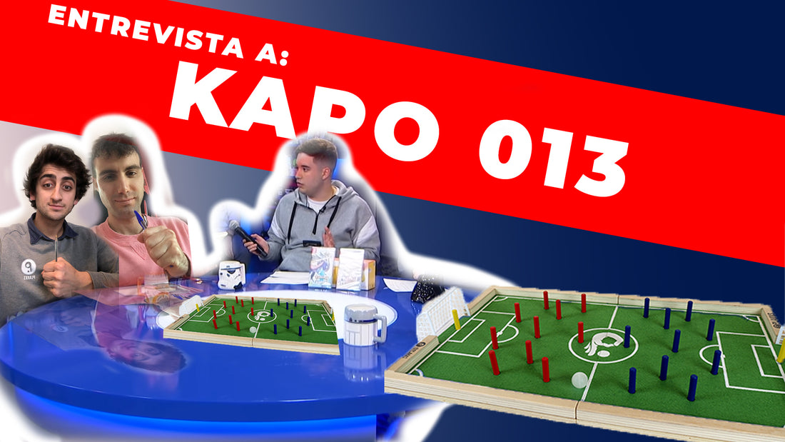 Plakks entrevista a Kapo 013 y nos cuenta lo que piensa del juego de fútbol mesa Plakks