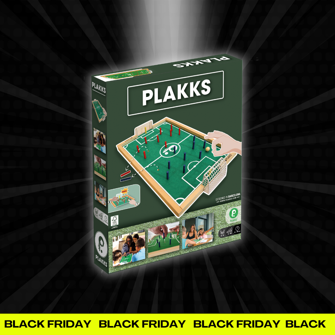 PLAKKS®️ + Equipaciones | Juego de fútbol mesa | Black Friday