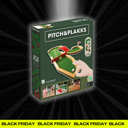 PITCH&PLAKKS®️ + Circuitos | Juego de minigolf mesa | Black Friday