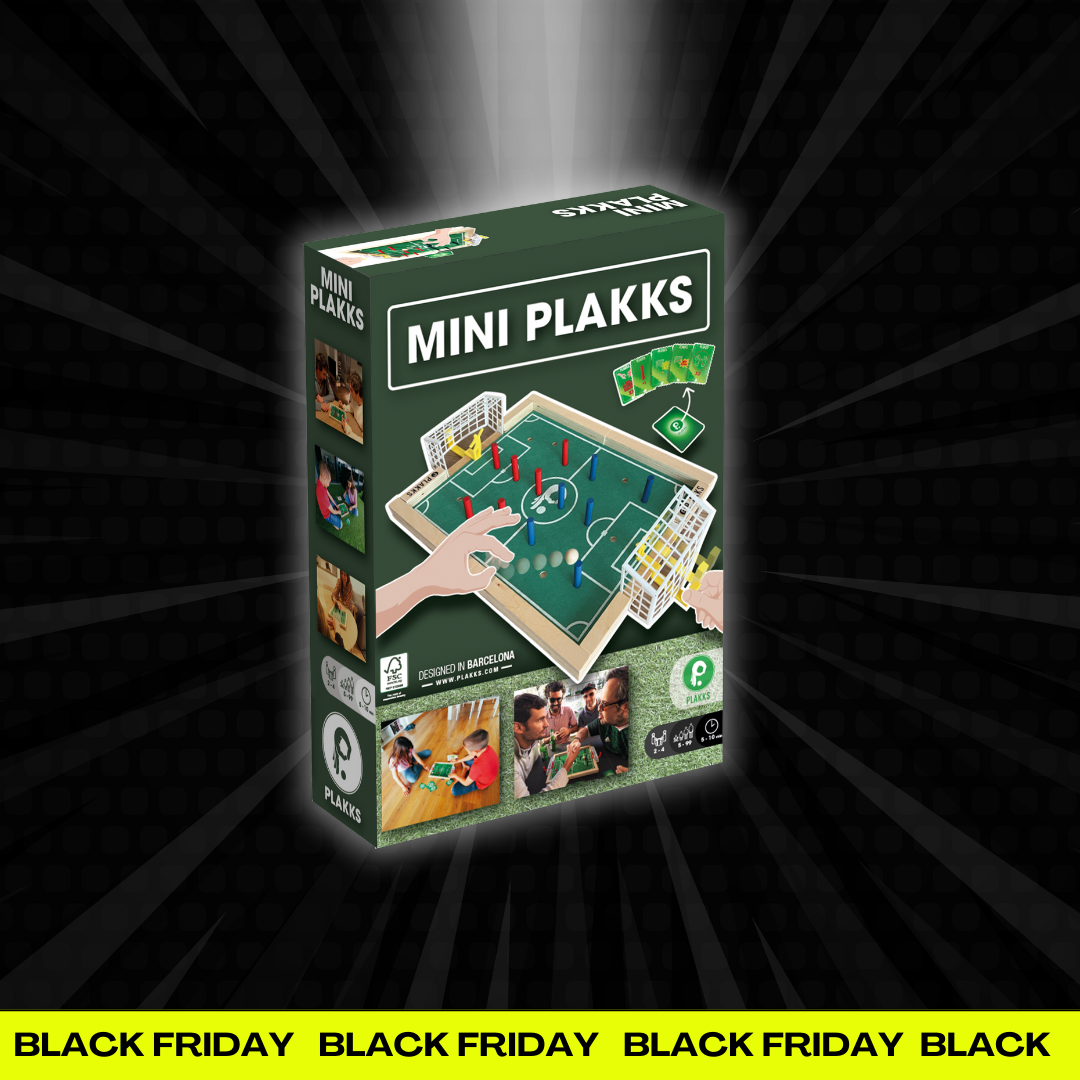 Mini PLAKKS®️ + Equipaciones  | Juego de fútbol mesa | Black Friday