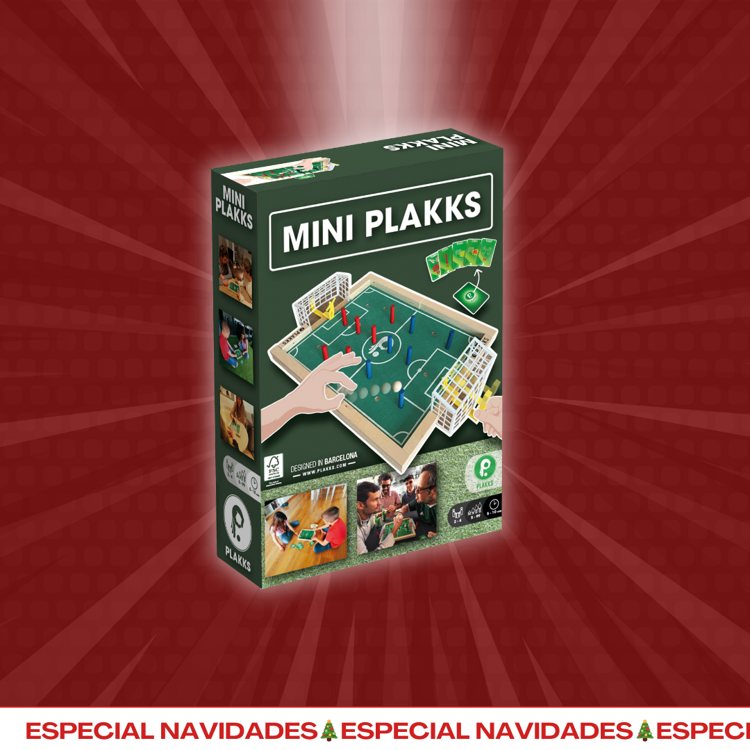 Mini PLAKKS®️ + Equipaciones  | Juego de fútbol mesa | Navidades 🎄