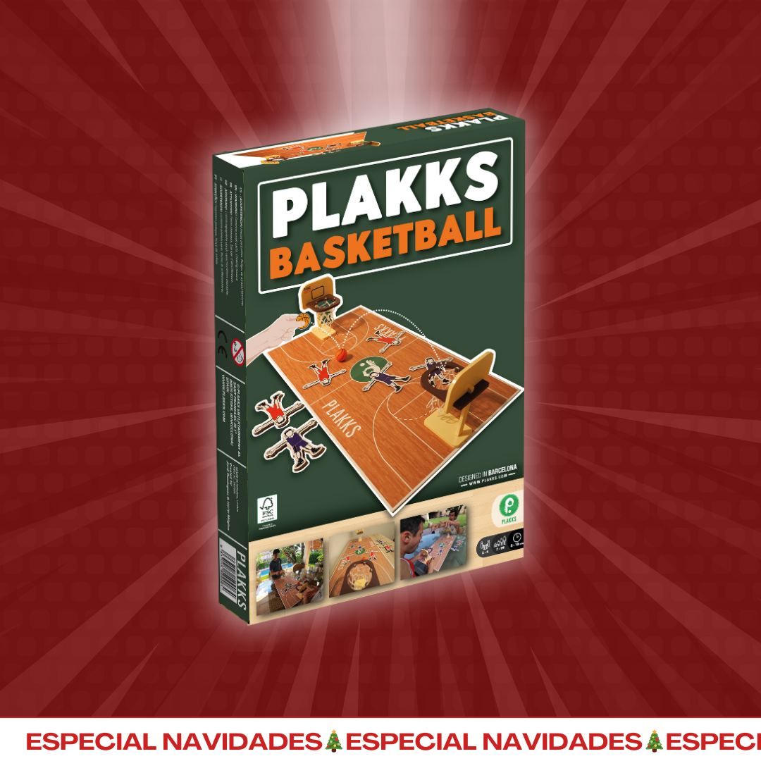 PLAKKS BASKETBALL®️ | Juego de baloncesto mesa | Navidades 🎄