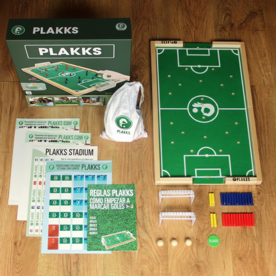 PLAKKS®️ + Equipaciones | Juego de fútbol mesa | Black Friday