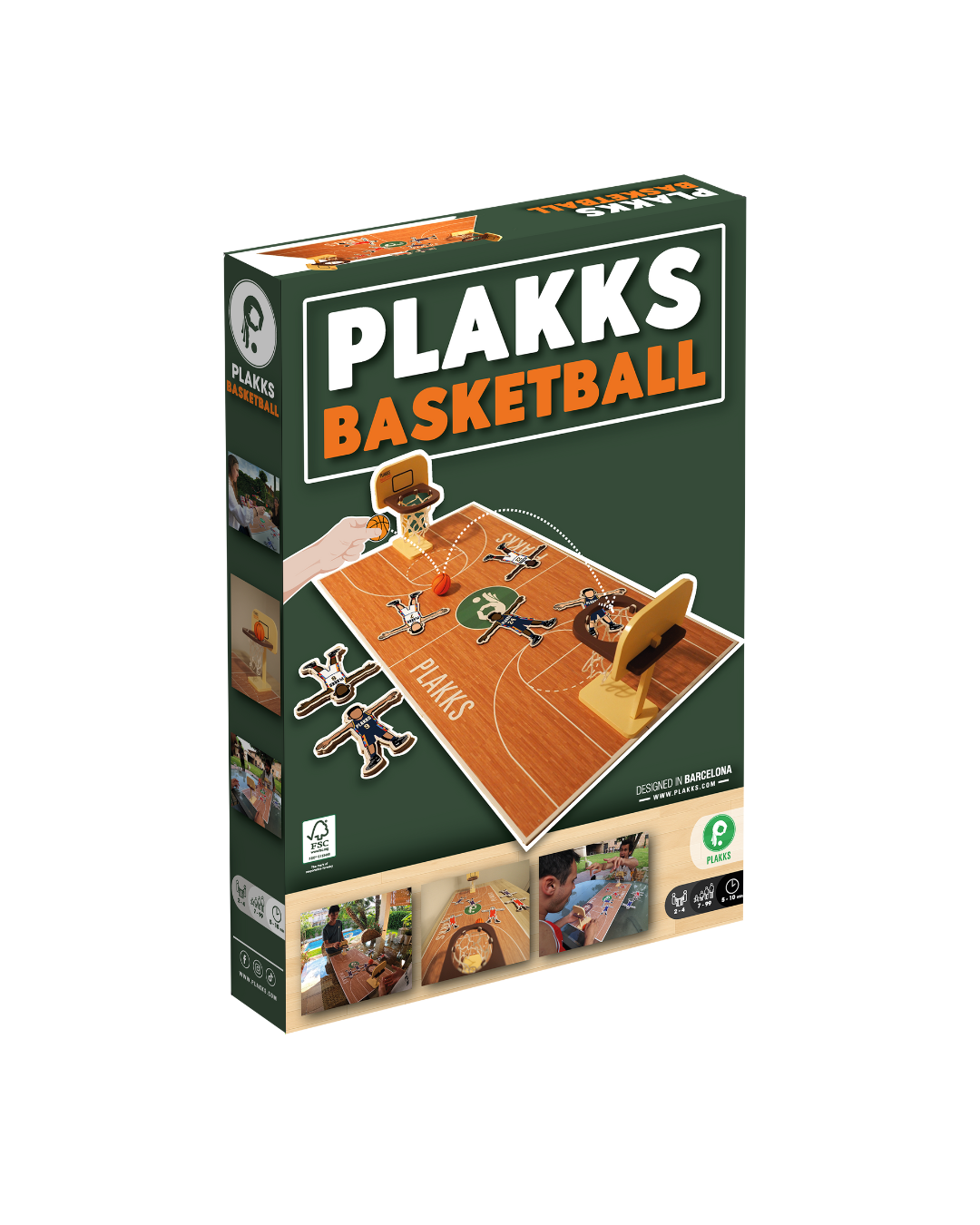 PLAKKS BASKETBALL®️ | Juego de baloncesto mesa (PREVENTA)