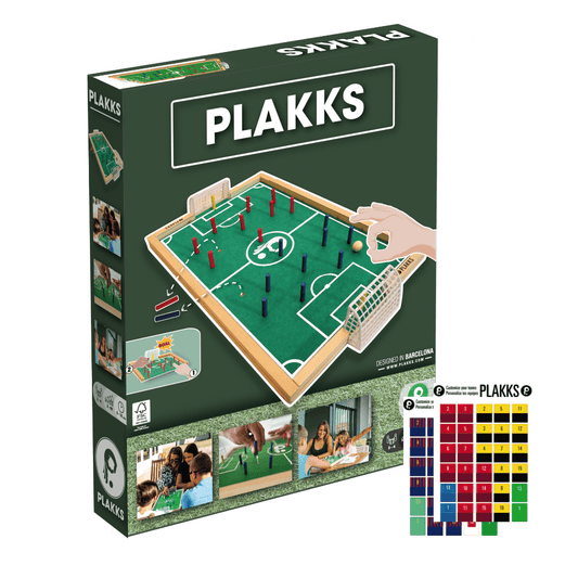 PLAKKS®️ + Equipaciones | Juego de fútbol mesa