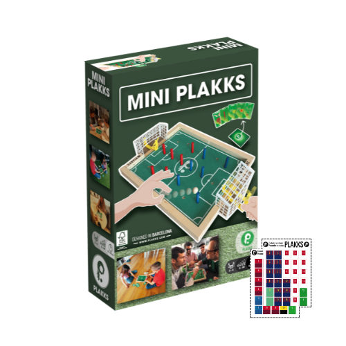Mini PLAKKS®️ + Equipaciones  | Juego de fútbol mesa